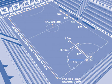 Detail Lapangan Futsal  Watch and Learn